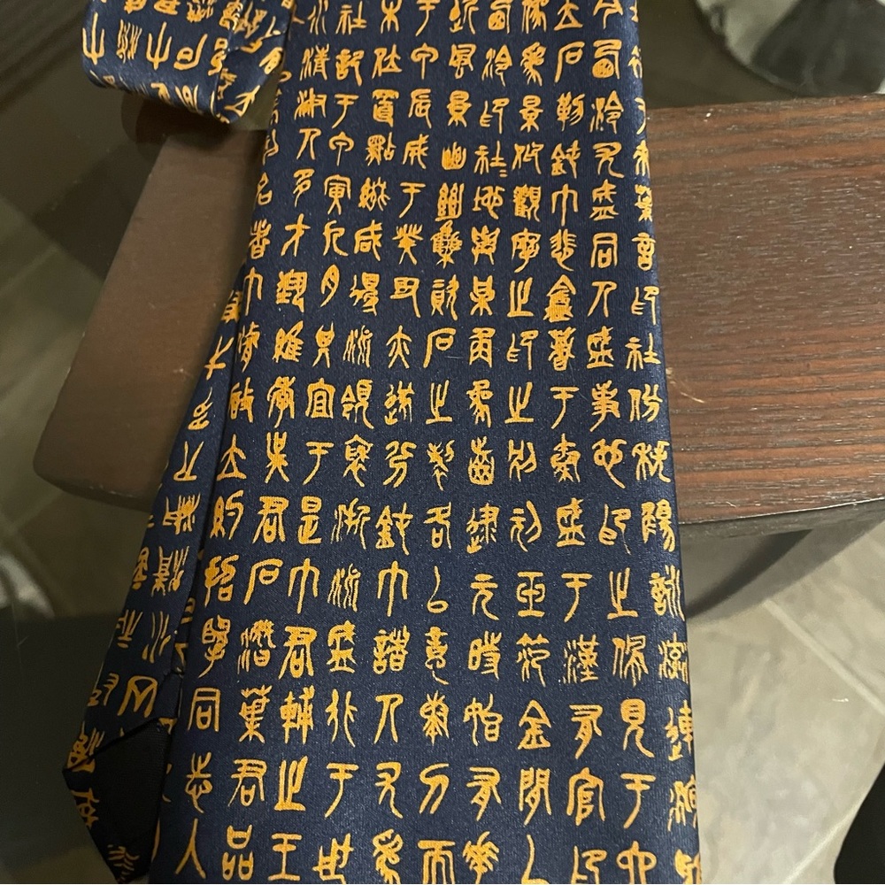 100% Silk Kailong Tie